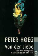 Von der Liebe und ihren Bedingungen in der Nacht des 19. März 1929